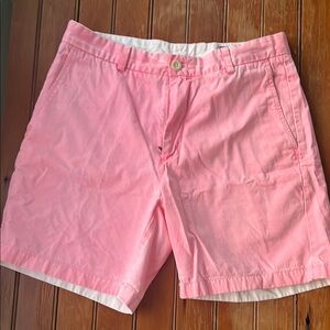 Vineyard Vines Pink Flat Front Men Shorts